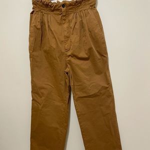 NWT Free People paper bag pants size M